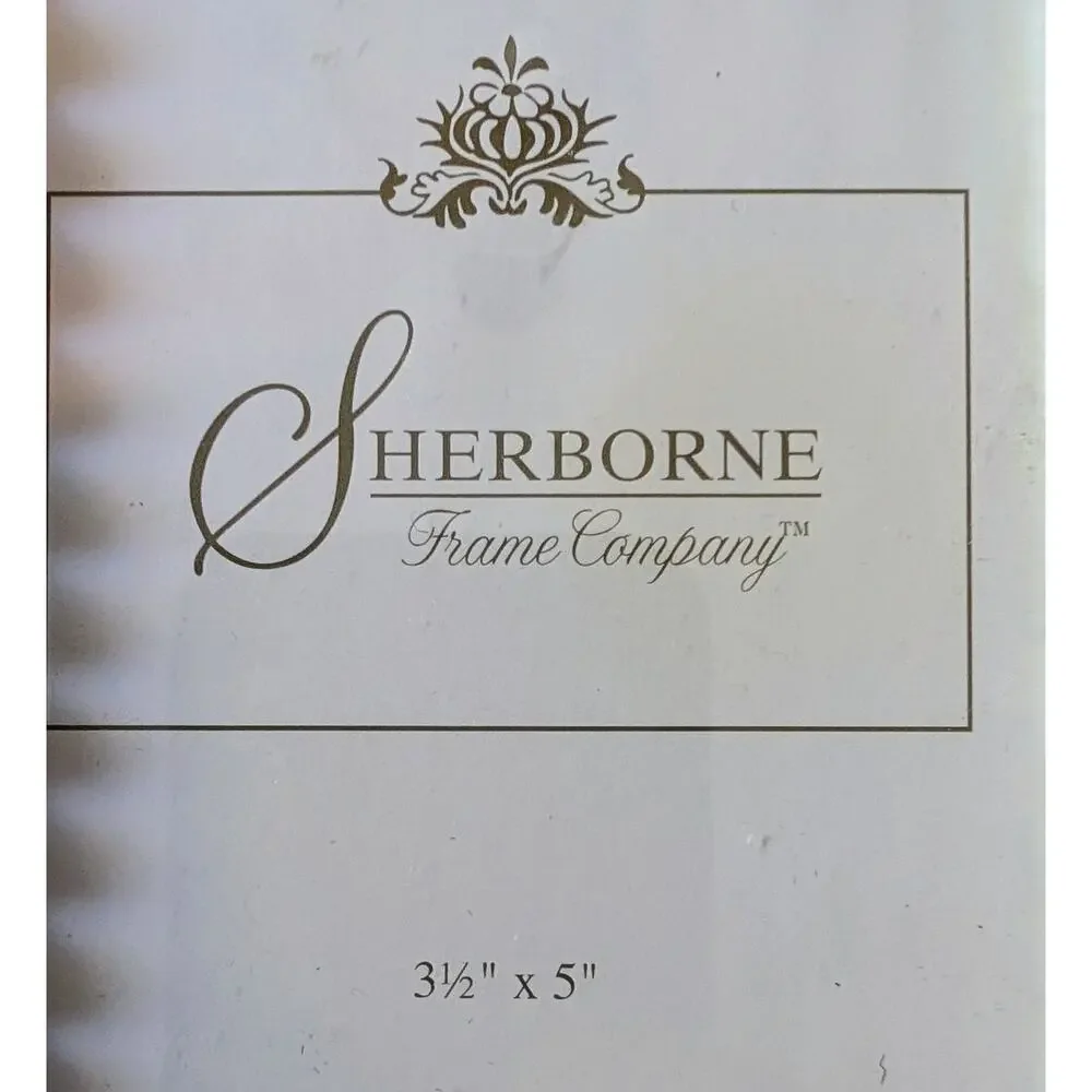 Sherborne Frame Company Faux Pearl Beaded 3½ x 5 inch Decorative Photo Frame